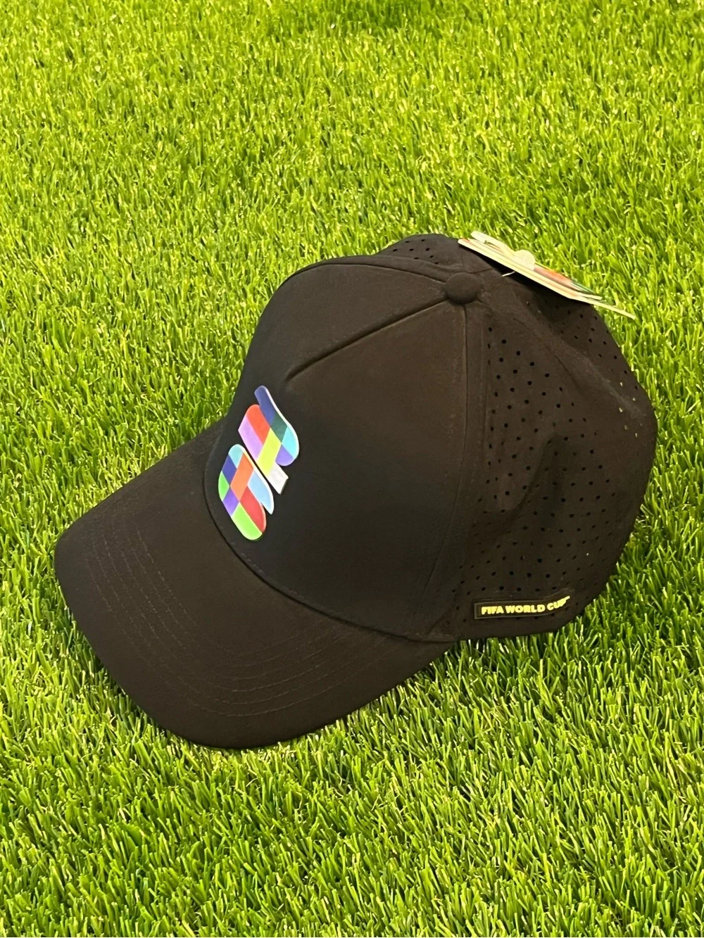 Official FIFA World Cup 2026 C3-R Water Resistant Snapback Cap Black - NWT